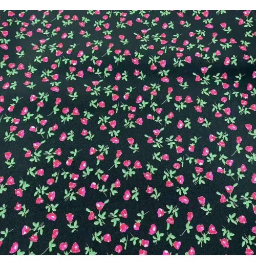 High Quality 100% Cotton Flower Printed Poplin Fabric For Garment With High Cost Performance High Quality 100% Cotton Flower Printed Poplin Fabric For Garment With High Cost Performance
